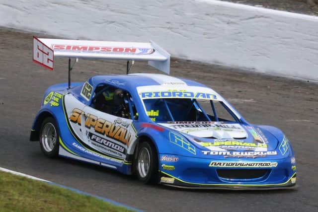Ian Riordan - National Hot Rod winner at Tullyroan Oval