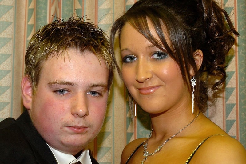 Pictured at the 2007 Magherafelt High School formal were Stephen Watterson and Olivia Porter.
