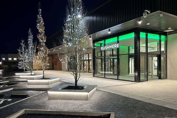 The new-look Rushmere Transport Hub in Craigavon. Picture: released by Rushmere