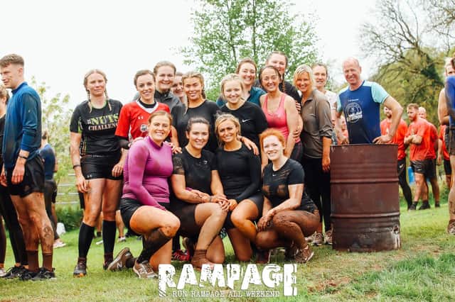 Participants who took part in this year's Rampage Run at The Jungle.