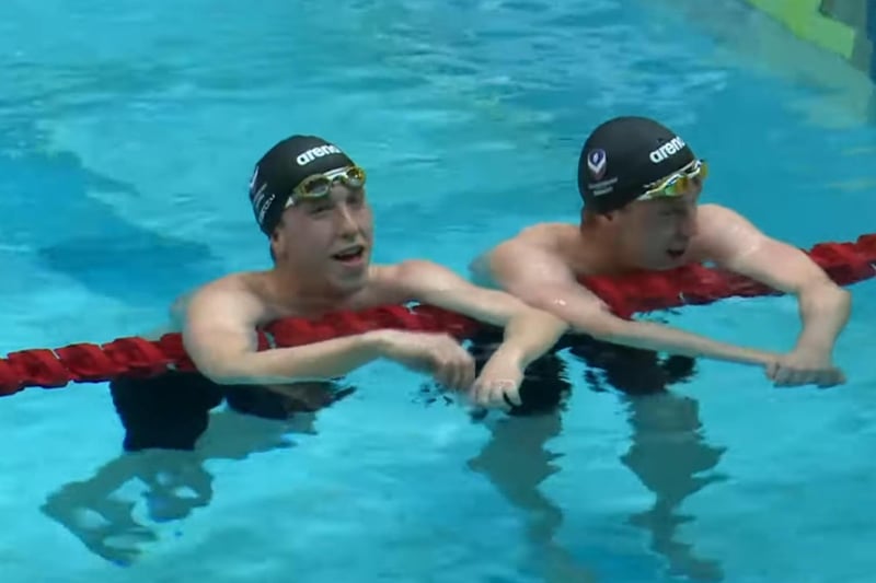 Magheralin swimmer Nathan WIffen (pictured with his twin brother Daniel) is aiming to qualify for the 2024 Olympic Games. Detailing his aspirations, Nathan said: "Following my success at the European Short Couse Championships, which was my first international meet, where I qualified for two finals swims, I'm planning to build on this with a heavy block of training including altitude training in Flagstaff Arizona preparing me for the Irish Olympic trials in May. During these trials, I am hoping to qualify for the Olympic Games.Entering into and competing in the Olympic Games I am aiming for a top 16 finish."