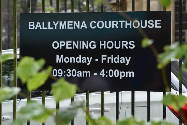 The case was heard at Antrim Magistrates Court, sitting in Ballymena. Picture by: Arthur Allison/Pacemaker Press.