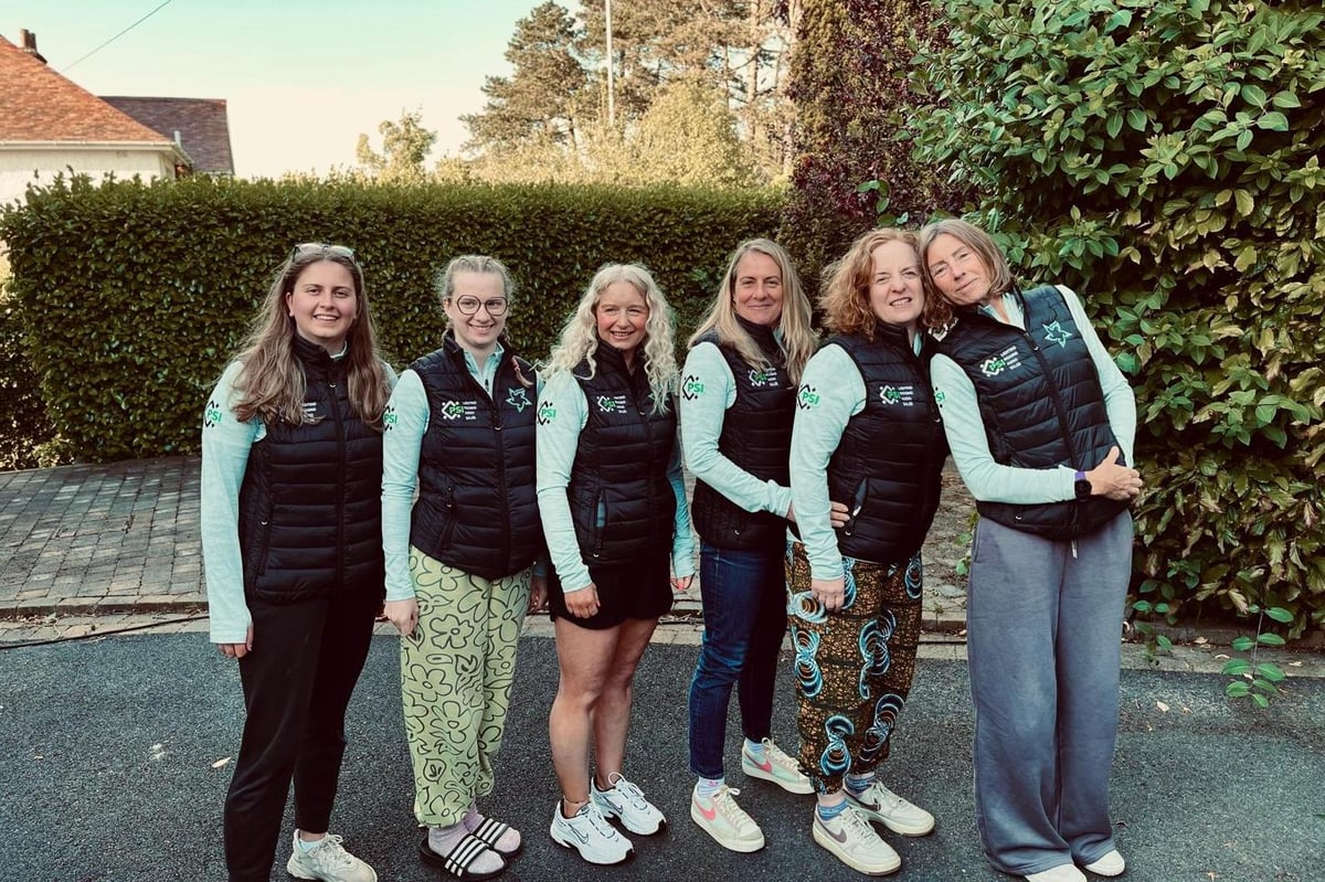 Wearing only swimsuits and hats, six brave NI women swam 12 hours in freezing conditions across the English Channel for charity