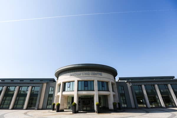 Antrim Civic Centre. Photo supplied by Antrim and Newtownabbey Borough Council