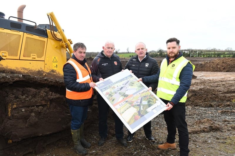 The new £10m Armagh GAA Training Facility in Portadown. The multimillion-pound project will be delivered in a phased approach, with a major focus on completing two sand-based floodlit pitches and a state-of-the-art strength and conditioning facility, fully operational by the end of the season, representing an initial investment of £2 million. This crucial step underscores the dedication to delivering top-notch training facilities for football and hurling.