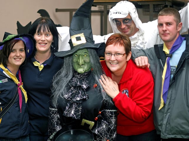 Leaders of Ballycastle Scouts pictured at their Halloween Party in 2009. Included are Lisa Blair, Elaine McGowan, Krystle Mullin, Francis McToal and Gareth Connor.