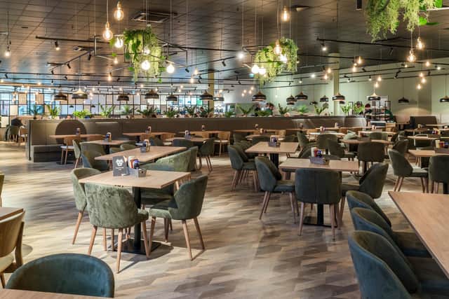 The restaurant in the new Dobbies garden centre in Antrim. Picture: Chris Humphreys Photography Ltd