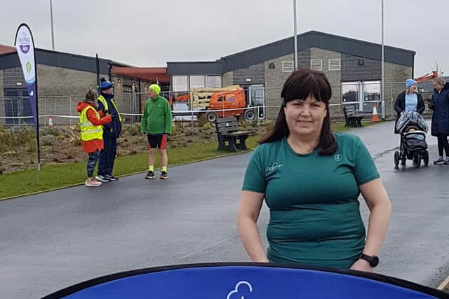 Catherine Byers at the Fethard Town parkrun
