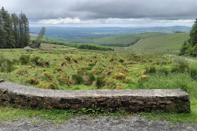 For those seeking a scenic drive, Gortin Glen Forest Park offers a 5-mile-long route that’s perfect for car enthusiasts and Instagram lovers alike. Winding its way through one of Northern Ireland’s most stunning forest parks, this tarmacked drive has no shortage of stunning spots to stop and snap that perfect picture of your motor. As you take in the scenery, keep an eye out for the wild deer that roam the park and for those looking to make it a full day out, you can even climb to the top of one of the viewpoints, where you’ll find one of the Giants of the Sperrin sculptures, offering both a rewarding view and a memorable photo opportunity.