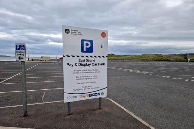Data data reveals that the Causeway Coast and Glens Council area car parks bringing in the highest rate of fine are BOTH in Portrush. In 2022, 1,247 fines were issued at the East Strand car park (PICTURED) in the resort. While 2023 saw Dunluce Avenue in the town take over the top spot for the highest amount of fines being issued, a total of 1115. CREDIT NI WORLD