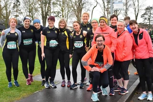 East Coast AC runners and supporters enjoying the event.