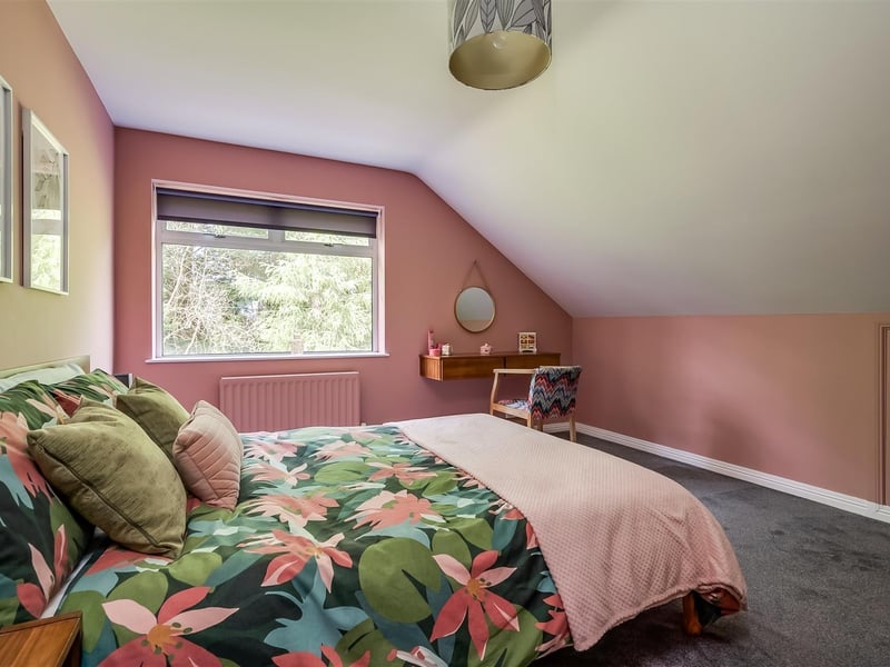 Another of the property's bedrooms.