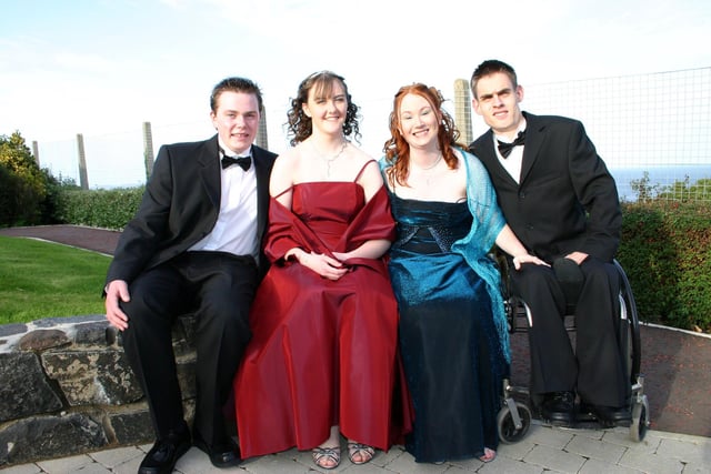 Paul McLister  and friends just before leaving for Cross and Passion formal back in 2006