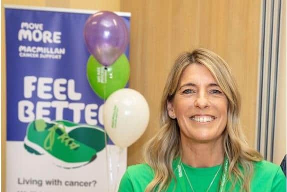 Council’s Move More Co-Ordinator Catherine King announced as finalist in upcoming Macmillan Professional Excellence Awards. Credit Causeway Coast and Glens Borough Council