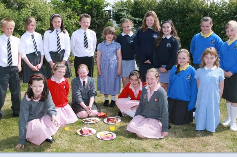 Primary school pupils at the Andrew Jackson Centre in 2008. Ct21-035tc