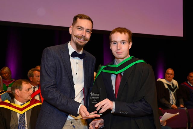 Overall Award School of Applied Science & Sport – Jamie Hewitt (Lisburn)