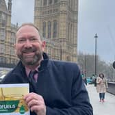 OFTEC Ireland Manager, David Blevings, pictured outside Westminster last week