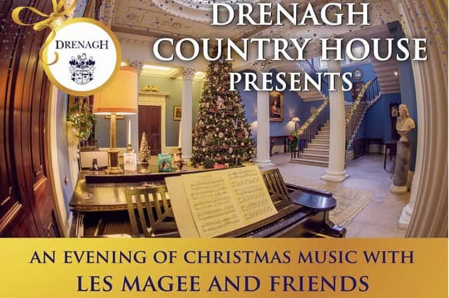 Well known harpist Les Magee is holding her annual Evening of Christmas Music in Drenagh Estate. Credit Les Magee