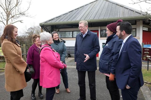 Lord Caine hears development plans for Carnfunnock Country Park