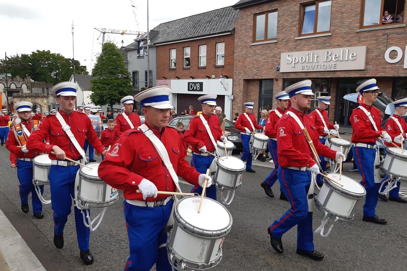 Moneydig Young Conquers making their way up Broad Street in Magherafelt. Credit: National World