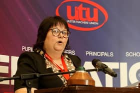 Louise Creelman, former President of the Ulster Teachers’ Union and principal of Lislagan Primary in Ballymoney, was speaking following a decision to withdraw a proposal this week to close a school in Co Tyrone. Credit Ulster Teachers' Union
