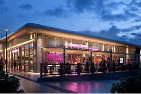 A computer-generated image of the 'Hollywood Bowl' bowling alley at The Boulevard. Credit: TSA Planning