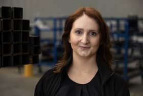 Charlotte Artt, from Hutchinson Engineering in Kilrea. Credit: Hutchinson Engineering
