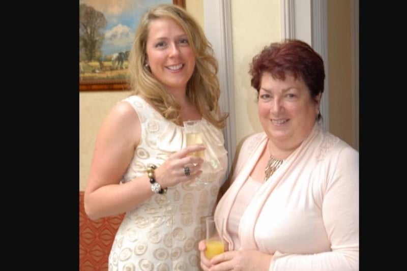 Jemma and Phyllis Boyd enjoying the "Ladies who Lunch" event in the Magheramorne House Hotel in 2011.