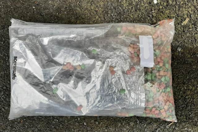 The estimated £50,000 of Class A drugs seized are suspected MDMA.