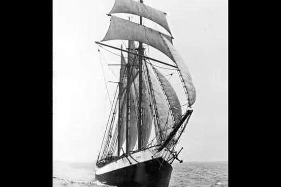 Image of Result at sea. Photo courtesy of National Museums NI, Ulster Transport Museum Collection