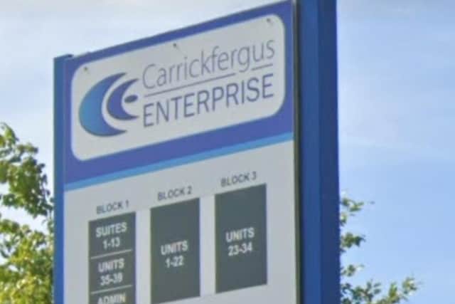 Carrickfergus Enterprise Agency. Pic by: Google