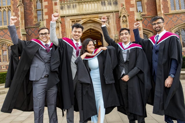 30 more photos from winter graduations at Queen's University Belfast