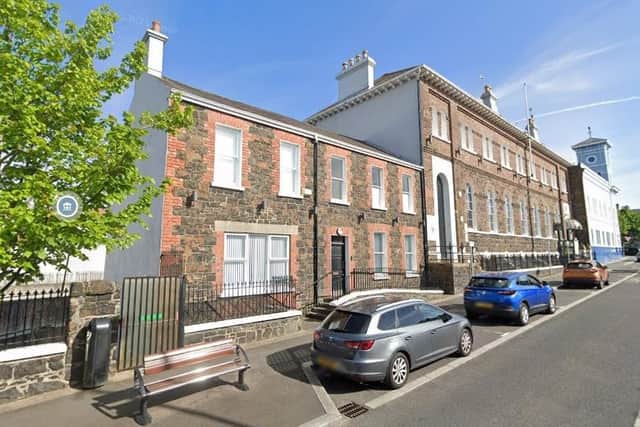 The Lurgan branch of Community Advice ABC is in an annex, next to Lurgan town hall. Credit: Google