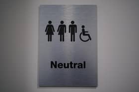 The DUP MLA Jonathan Buckley has called for single-sex spaces in "vulnerable environments" such as toilets. Photo: Yui Mok/PA Wire