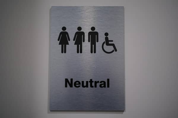 The DUP MLA Jonathan Buckley has called for single-sex spaces in "vulnerable environments" such as toilets. Photo: Yui Mok/PA Wire
