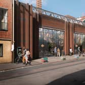 Five separate but interconnected buildings at Pilot House will be transformed into 60,000 sq ft of high quality accommodation, including a central, glass-fronted communal courtyard and atrium. Credit: Henry Bros