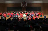 Ulster University Winter Graduation Ceremony at the Waterfront Hall, Belfast.