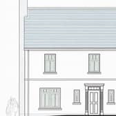 The design of the houses in the new development is deemed to be in keeping with the local style. Credit: ABC planning portal