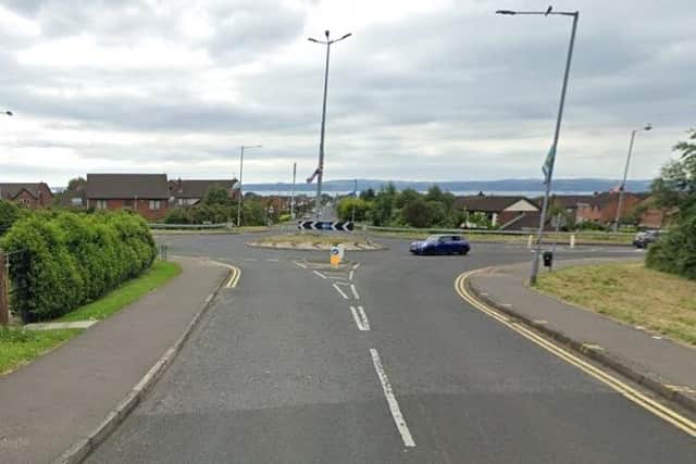 PSNI have advised motorists to avoid the area of Victoria Rise following the incident.  Image: Google maps