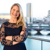 Fiona Kane receives an MBE. Photo provided by Ulster University