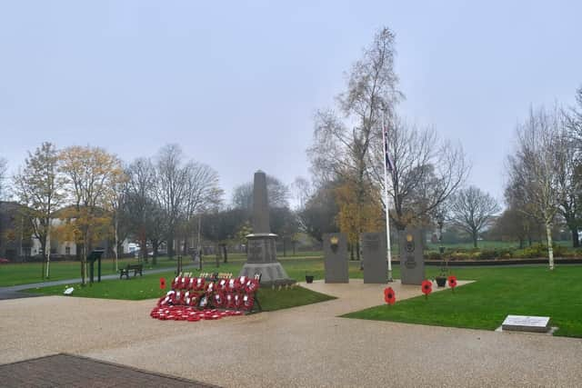 Ballyclare War Memorial Park. (Pic: Love Ballyclare).