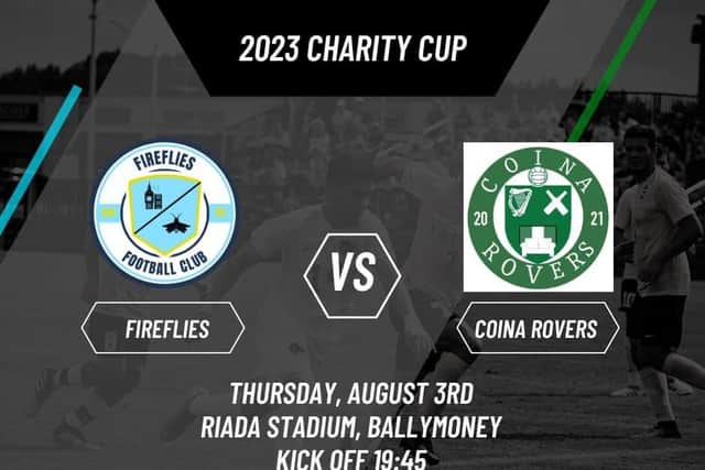 The Charity Cup will be played at the Riada Stadium on Thursday, August 3. Credit Jordan Forsythe