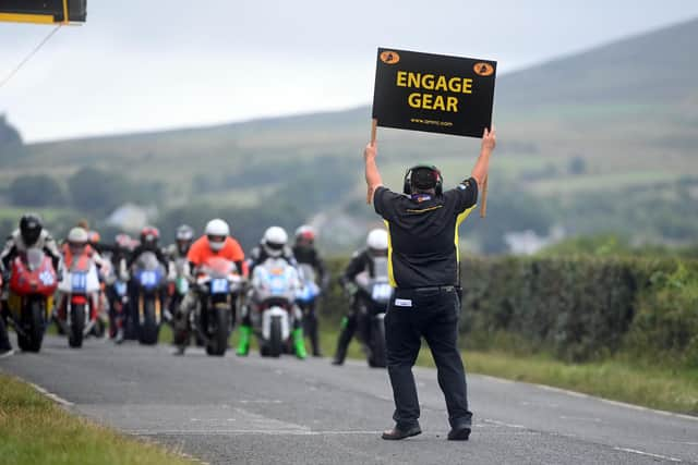 Action during the JW Hickson/McKillop Junior Support inc 250GP Lightweight Supersports, 650cc Twins & Supermono race. Photo: Kirth Ferris/Pacemaker Press