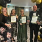 Comber Chamber of Commerce members recognised at the inaugural Funeral Awards Northern Ireland