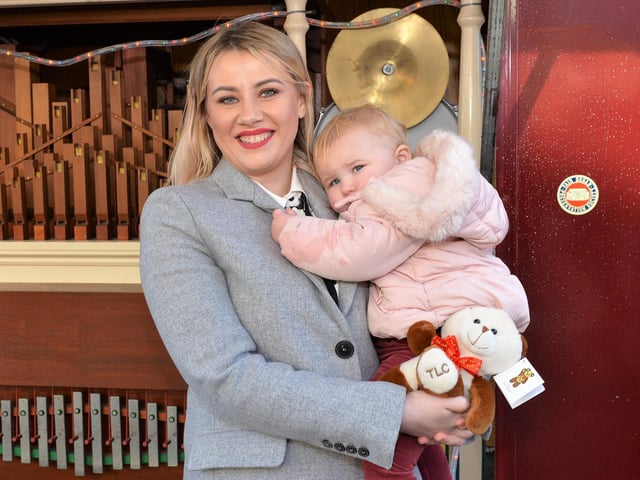 Andrea Armour and Savannah pictured at the 2017 fair.