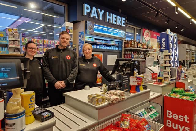 Staff at Centra in Craigavon which has benefited from a £500k investment.