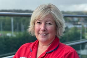 Angela Berry is a Ward Sister in the Macmillan Cancer Unit in the Ulster Hospital where she leads a team of experienced cancer nurses and is respected very much by patients and staff. Pic credit: SEHSCT