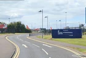 Belfast International Airport. Photo: Google