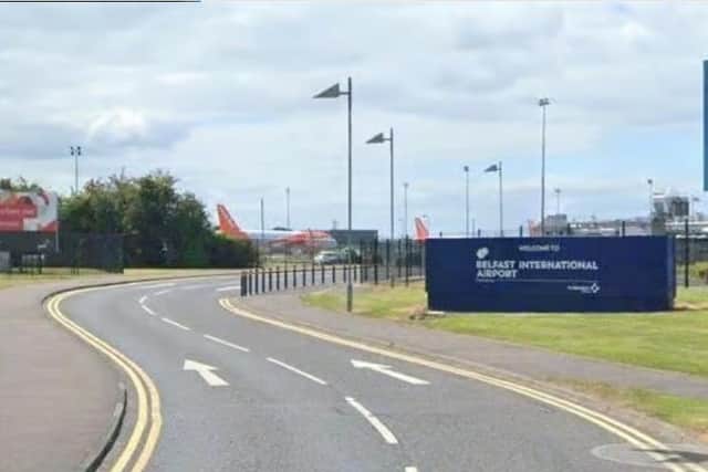 Belfast International Airport. Photo: Google