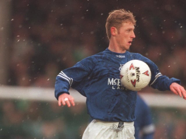 Murray made 67 appearances for Rangers before spells at Dundee United, Mainz, Grimsby, Falkirk and Ayr.   Picture: Chris Cole/ALLSPORT